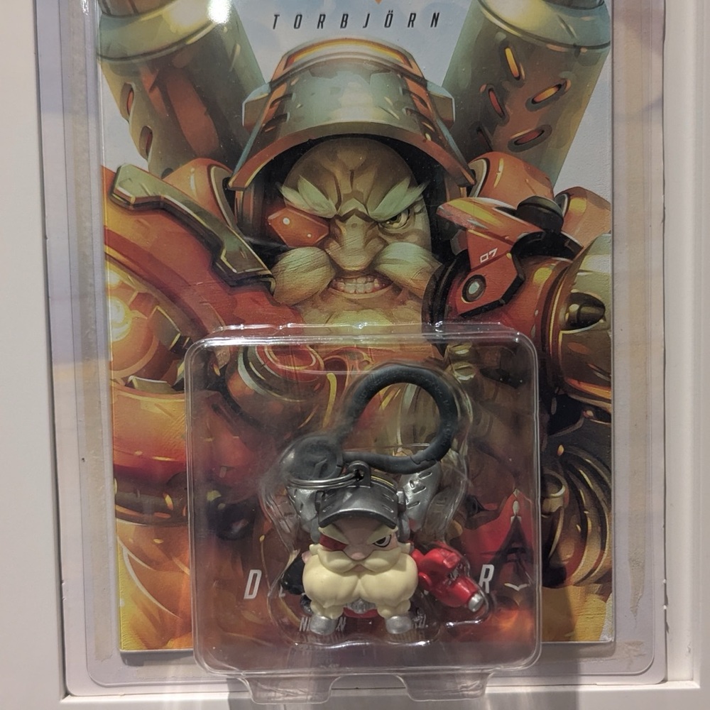 Overwatch Torbjörn Keychain Figure